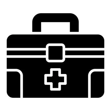 First Aid Kit Vector Icon Design Illustration Illustrazione stock