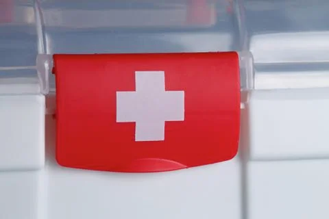 First aid pack Stock Photos