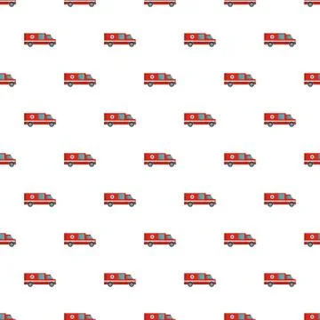 First aid pattern seamless vector Stock Illustration