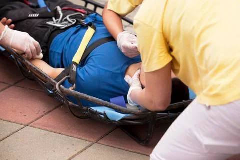 First aid Foto stock