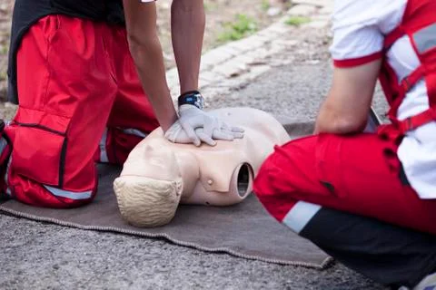 First aid Stock Photos