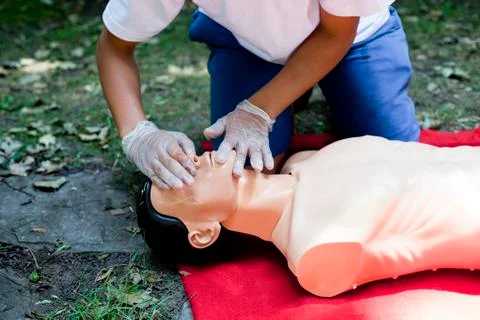 First aid Foto stock