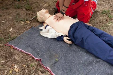 First aid Foto stock