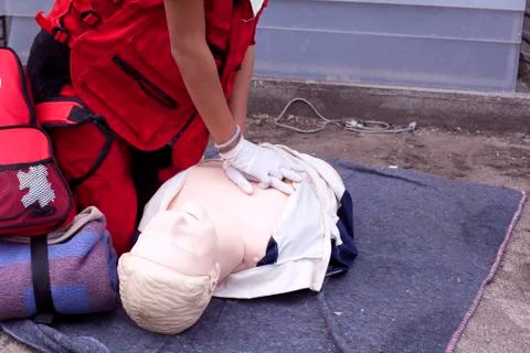 First aid Stock Photos