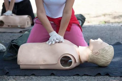 First aid Foto stock