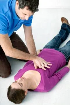 First aid Stock Photos