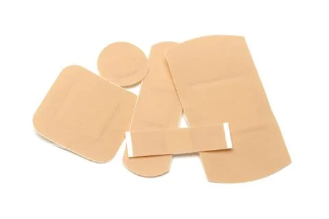 First aid plasters Stock Photos