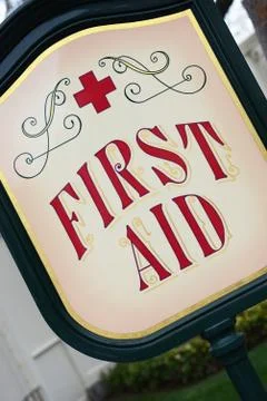 First Aid Sign Stock Photos