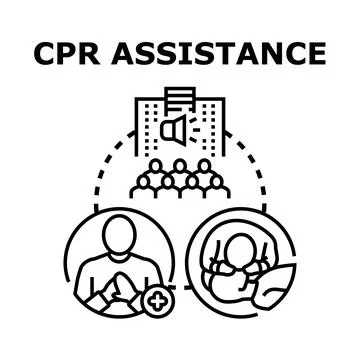 First aid training, assistance, skill, and certification Stock Illustration