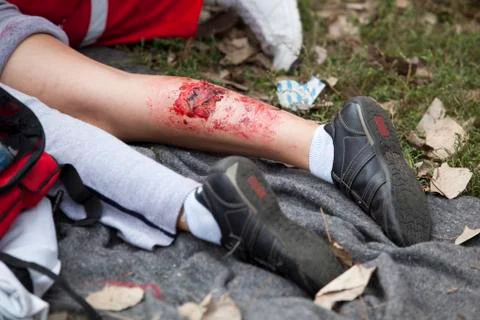 First aid training Stock Photos