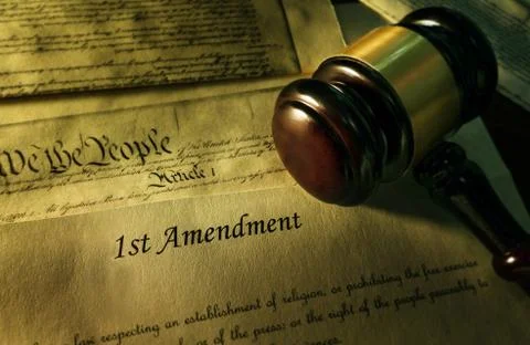 First Amendment to the Constitution Stock Photos