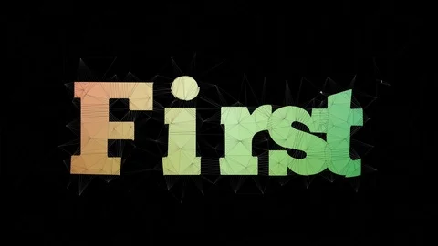 First Amendment Text Warping Tessellation Looping Grid Text Morph Stock Footage 113867600