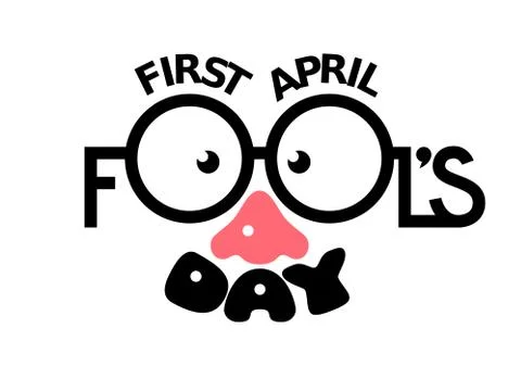 First April Fools day Иллюстрация