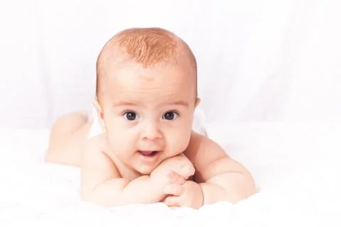 First baby teeth Stock Photos