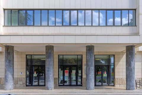 First Basic Court Belgrade Stock Photos