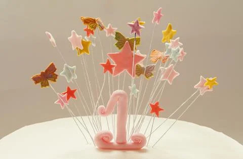 First Birthday Stock Photos