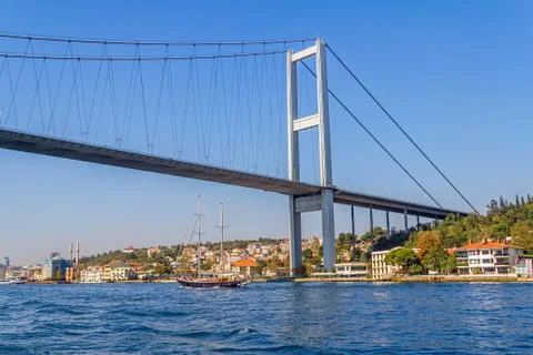 First bosphorus bridge 写真素材