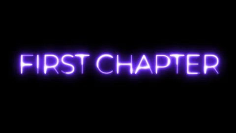First Chapter: Neon Purple Sign Stock Footage 311546935