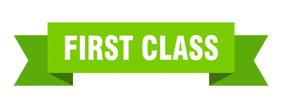 First class Stock Illustration