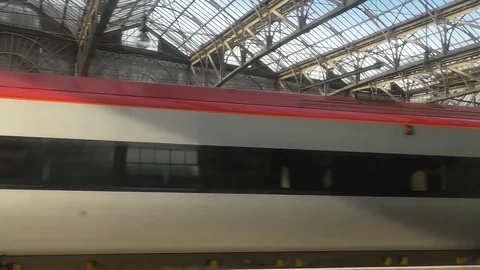 First class train car or carriage Stock Footage 72994380