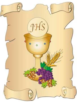 First communion Stock Illustration