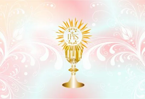 First communion Stock Illustration
