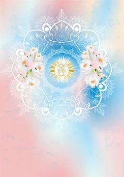 First communion Stock Illustration