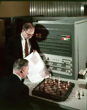 First Computer Chess Program, USA 写真素材