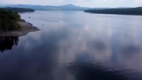 First Connecticut Lake Stock Footage 307115378