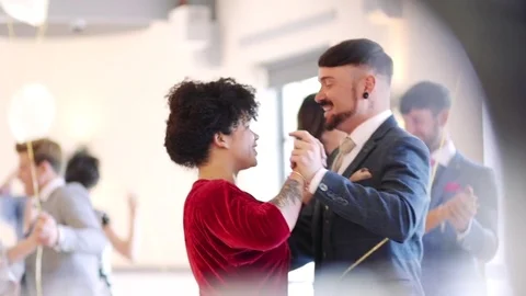 First Dance At The Wedding Stock Footage 84231899