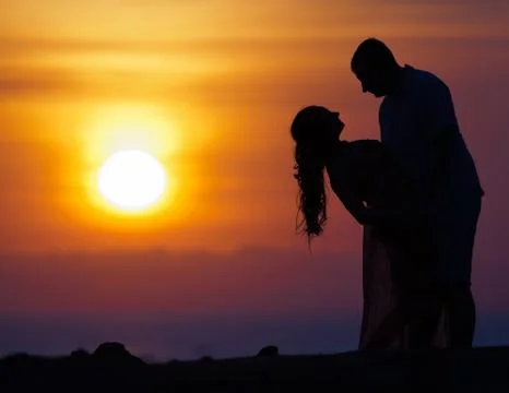 First date of a couple Stock Photos