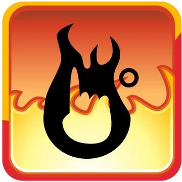 First degree burn Stockillustratie