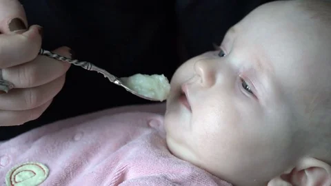 The first feeding up Stock Footage 70250507