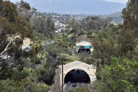 First Freeway Stock Photos