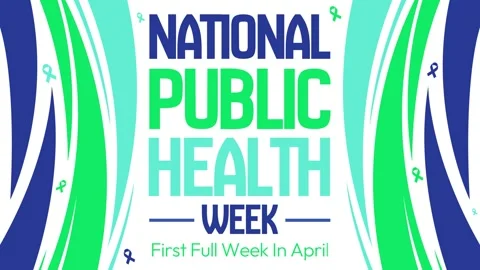 First full week in April is observed as National Public Health Week, 4k Video stock 306851385