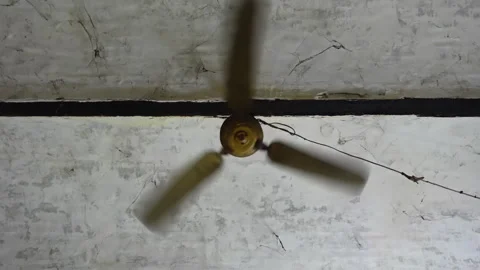 First Generation Antique Ceiling Fan mov... | Stock Video | Pond5