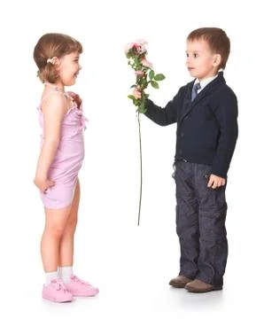 First gift Stock Photos