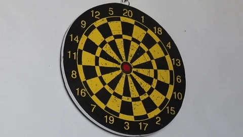 First guy missed, second guy didn't. Stock Footage 123493124