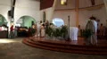 First Holy Communion in Jungle Village HD Footage