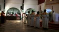 First Holy Communion in Jungle Village HD Footage