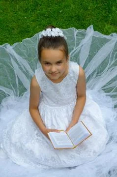 First Holy Communion Stock Photos