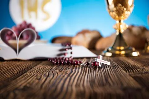 First Holy Communion. Stock Photos