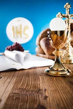 First Holy Communion. Stock Photos