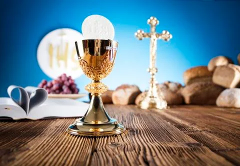 First Holy Communion. Stock Photos