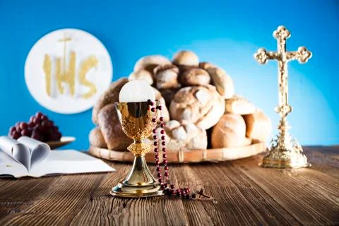 First Holy Communion. Stock Photos