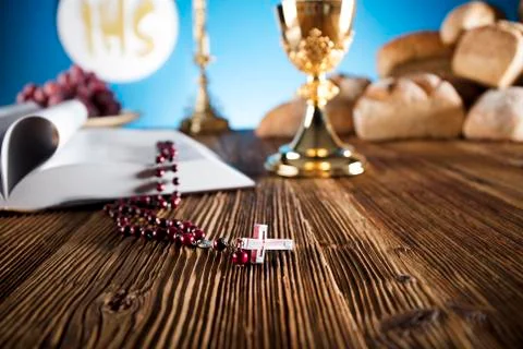 First Holy Communion. Stock Photos