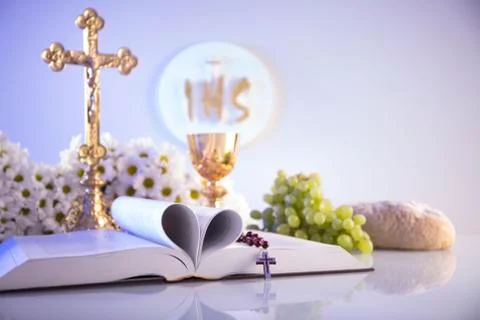 First Holy Communion Stock Photos