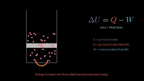 First Law of Thermodynamics Stock Footage 333892759