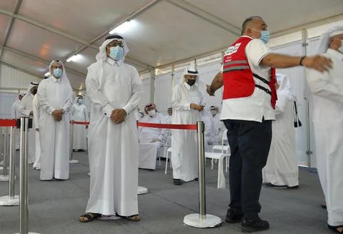 First legislative elections in Qatar, Doha - 02 Oct 2021 Stock Photos