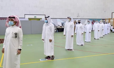 First legislative elections in Qatar, Doha - 02 Oct 2021 Stock Photos